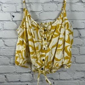 Madewell Linen-blend Meridian Top